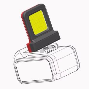 21V 전동 공구  범용 리튬 배터리  LED 자동차 수리 작업등  장기간 야외 건설 작업용 플러드라이트