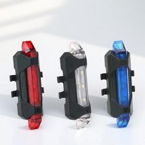 USB 충전식 방수 자전거 후미등 LED 맥세이프등 산악 후방 경고등
