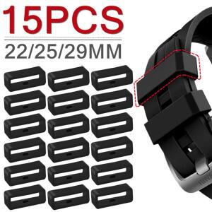 Garmin Fenix 7 6 5 935 945X Smartwatch 밴드 시계 스트랩 소프트 실리콘 고무 루프 22/25/29MM 용 1/15Pcs 고정