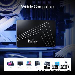 Netac SATA SSD 하드 드라이브 128GB 2.5인치 디스크 노트북 내장 HDD