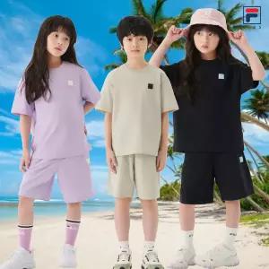 [휠라키즈](신세계 사우스시티) 에센셜 우븐 상하셋업 FK2FSG2203X
