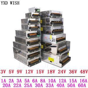 3V 5V 9V 12V 18V 24V 전원 공급 장치 1A 2A 3A 5A 6A 8A 스위칭 볼트 220V ~ AC-DC SMPS