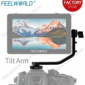FEELWORLD F6 PLUS 5.5 또는 6인치 4K HDMI용 틸트 암 DSLR 안정기 짐벌 크레인 리그의 카메라 필드 모니터