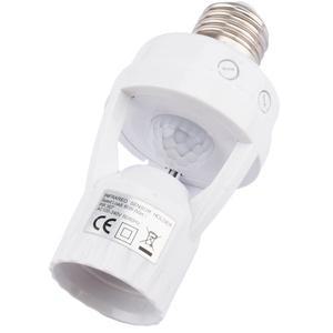 AC100-240V 적외선 바디 센서 램프 헤드, 나사 포트 스위치, E27