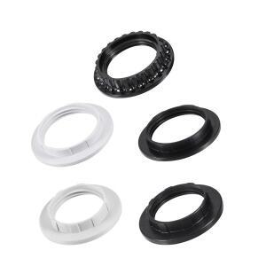 8-16Pcs E14 E26E27 전등 갓 칼라 링 스레드 촛대베이스 리테이너 잠금 라이트 쉐이드 소켓 감소 전구 홀더