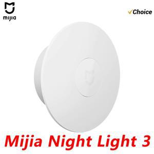 오리지널 신제품 MIJIA 나이트 라이트 3, 밝기 조절 가능, 적외선 스마트 인체 감지, 홈 라이프를 위한 자