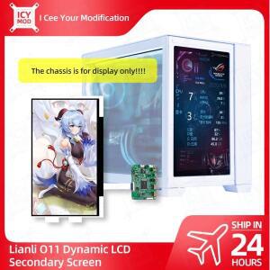 Lianli O11 Dynamic 17.3 인치 LCD 전면 교체 EVO RGB HD 2K 모니터 게이머 용 보조 화면 19201080 PC MOD