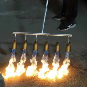 축산용 화염방사기 방역토치 돼지우리 소독기 아연도금 헤드 농장 방제장비
