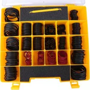 580pcs CAT SAE STOR ORFS 61 62 시리즈 NBR 90 유압 씰 정렬을 위한 오링 키트 오일 파이프 조인트