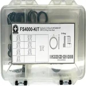 호스 키트 FS4000-키트 ORFS 유압 오링 페이스 씰 Buna-N 1/4인치~1/2인치 크기 고압