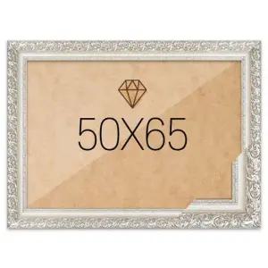 보석십자수액자 50x65 프리미엄 실버 보석십자수액자