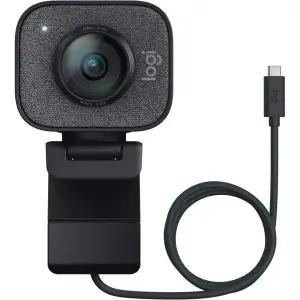 로지텍 StreamCam 1080P HD 60fps 스트리밍 웹캠 Full 카메라 마이크 그래파이트 960-001280S