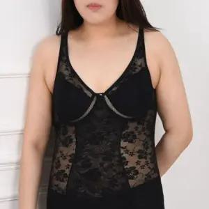 빅사이즈 복부 옆구리 허리 치마형 바디슈트