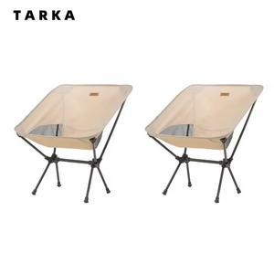 TARKA 2PCS 접이식 캠핑 여행 의자 정원 낚시 배낭 접이식 의자 의자 발코니 경량 의자 TOURSIT