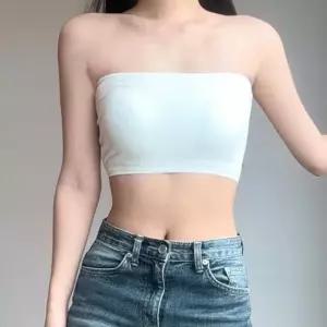 언더 튜브 브라 볼륩 탑 오프숄더 노끈 뽕 커버 패드