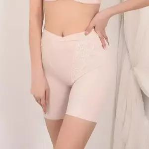 사떼 복부 튤립라인 자수 레이스 포인트 누드사각거들