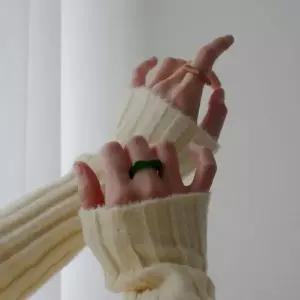 [하프클럽/]레트로 메탈 반지 빈티지 스타일 손가락 장식 링