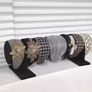 [하프클럽/]벨벳 헤어밴드 머리띠 50cm  스타일 헤어밴드 50cm