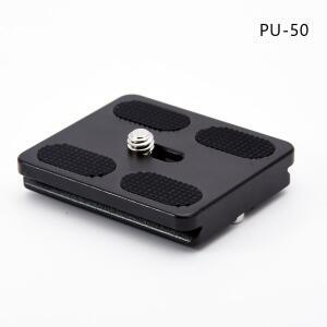 완벽호환 Benro Sirui 삼각대 볼 헤드 용 Pu-50 퀵 릴리스 플레이트 Arca Swiss 14