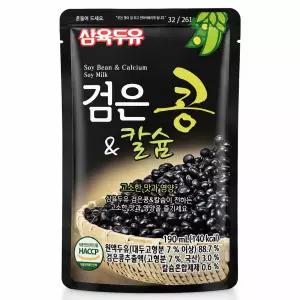 삼육두유 검은콩앤칼슘 두유 190ml 80팩