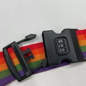 [하프클럽/]여행용 캐리어 잠금 밸트 도난 방지 락 밴드 러기지 스트랩