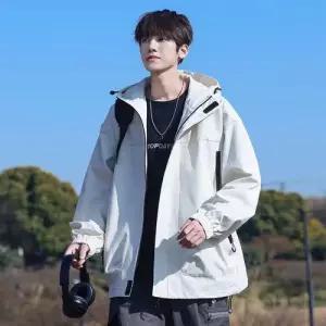 호크아이 봄 가을 캐주얼 남자 데일리룩 점퍼 야상사파리 야상 바람막이 코트 KUK3