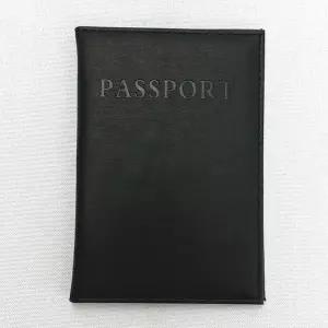 [하프클럽/]클래식 인조가죽 여권지갑 여행용 패스포트 케이스 여행소품 보