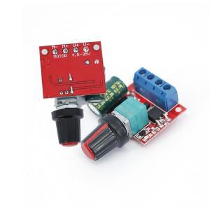 5A 90W PWM 12V DC 전동 속도 제어 모듈 DC-DC 4.5V-35V 조절 가능 스위치 24V