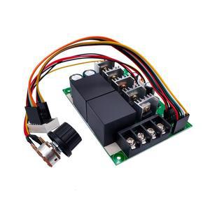 디지털 디스플레이 PWM 속도 조절기 컨트롤러  DC 전동 입력  12V  0 ~ 100%  조절식 드라이브 모듈  40A