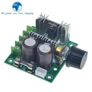 DC 12-40V 10A PWM 전동 속도 제어 스위치 컨트롤러  볼트 레귤레이터 조광기