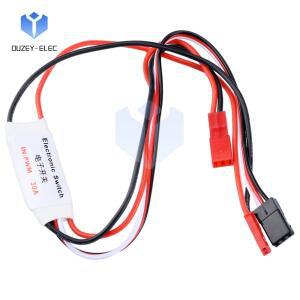 리모컨 PWM 신호 컨트롤러 모듈  비행기 모델 서보 스위치 DC 3.7 ~ 27V  2 20A