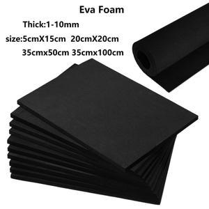 1피스 부드럽고 환경 친화적 인 3/5/10mm Eva 폼 시트  공예 수제 Cos 재생 재료