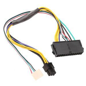 634A hp 호환 Z220 SFF MT TWR 시리즈 용 24 핀-6 핀 ATX 전원 어댑터 케이블 4000 6005 8300 ProDesk G1 E