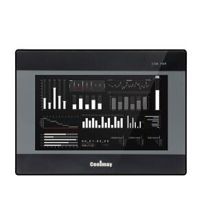 쿨메이 7인치 HMI PLC 올인원 EX3U-8070H-44MRT RS232/RS485 컨트롤러 프로그래밍 터치 패널 일체형