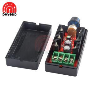 40A DC 9-50V 전동 속도 컨트롤러 2000W 전압 조정기 디밍 조광기 제어 온도 조절기 전자 모듈 12V