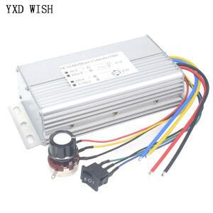 DC 10V-60V 전동 속도 컨트롤러 100A 가역 PWM 제어 정방향 역방향 스위치 12V 24V 36V 48V