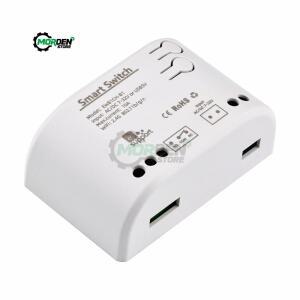 WIFI 스위치 스마트 수신기 DC7-32V AC85-250V 마이크로 USB 5V On Off 원격 제어 접촉 NO COM NC 전원 공