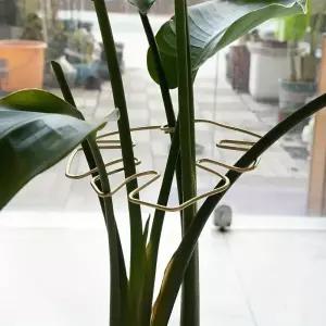 대형 걸이식 식물 랙 철제 후크 고정식 교정식물 화분 장식에 적합 실내 및 실외 사용 가능