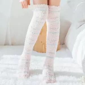 롱수면양말 무릎위까지 올라오는 오버니삭스 보온겨울