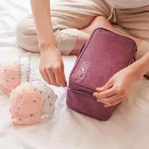 [하프클럽/]여행용 출장 속옷 브라 정리 파우치 세면도구 의류 케이스 소품