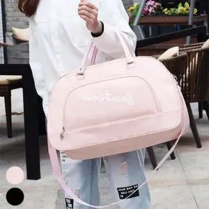 헬스가방 곡선 보스턴백 영문 스포츠 헬스가방 여행가방