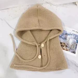 간편한 니트 후드 넥워머 바라클라바 겨울 야외활동