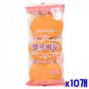 은은한 살구향 세수비누 3P x10개