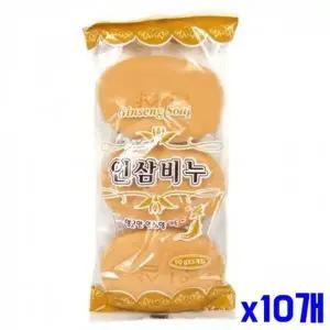 인삼향 가득 인삼세안비누 3P세트 x10개