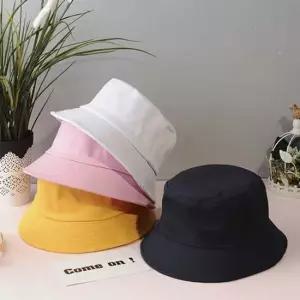 사계절 데일리 무지 벙거지 캐주얼 모자