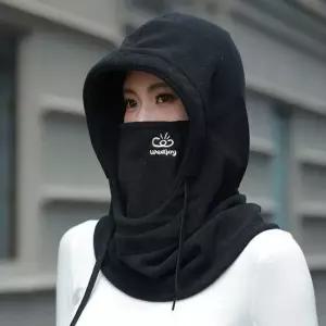 남성 여성 폴라폴리스 소재 멀티 넥워머 후드 마스크