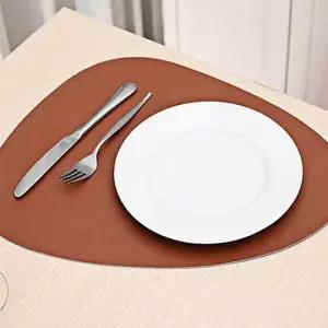 테이블매트 티매트 그릇받침 식탁깔개 식탁장식 식탁깔개 가죽매트 식사매트 티매트