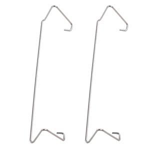 2PCS 방열 클립 클램프 컴퓨터 CPU 냉각 팬 스테인레스 스틸 와이어 패스너 버클 브래킷