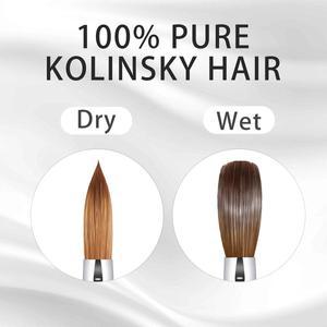 케메이시 # 8- 16 Kolinsky 아크릴 네일 브러쉬 세트 응용 프로그램을 위한 3D 순수 수제 전문 아트