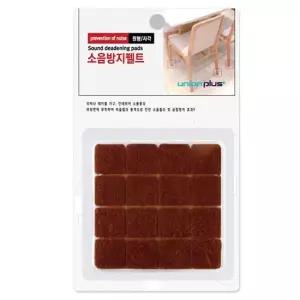 의자발 소음방지 사각 18x18 바닥스크래치 층간소음 의자발 테이블다리 소음방지